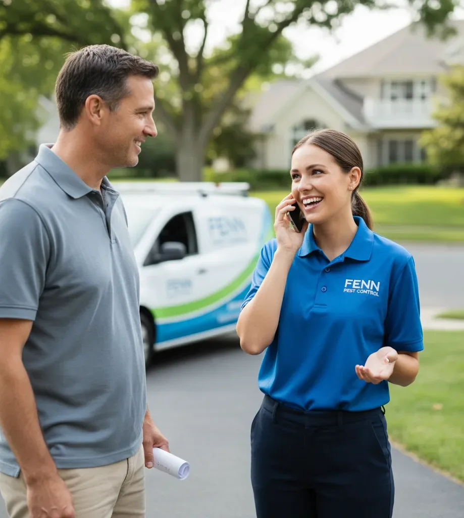 Fenn Pest Control customer support in Wells
